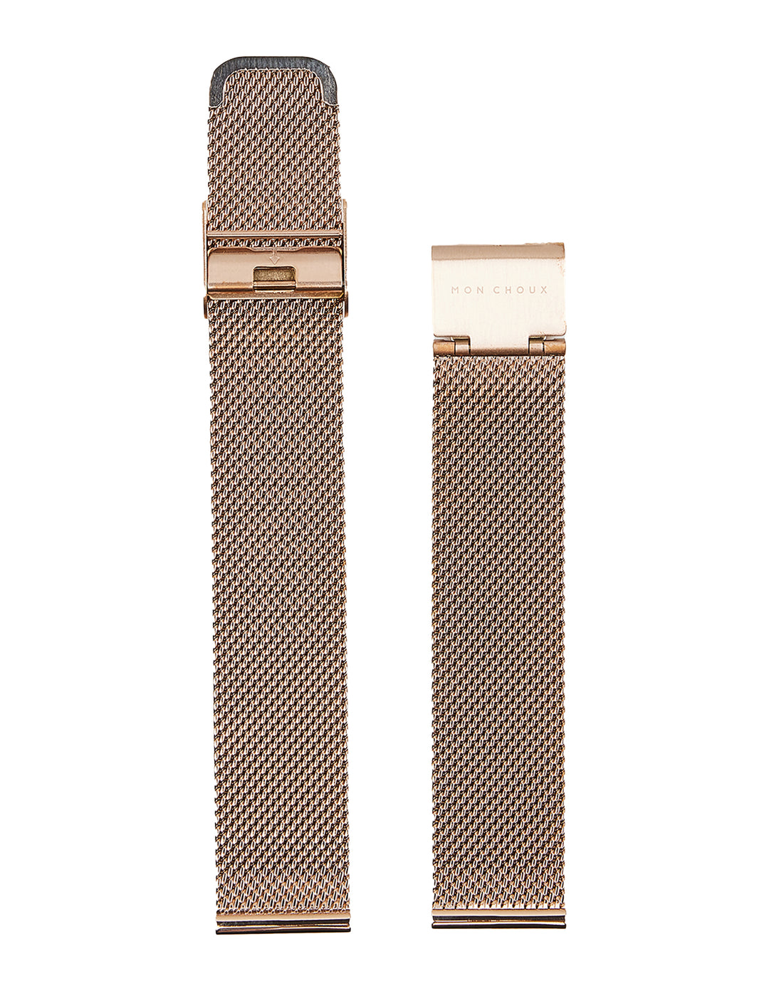 L'ESSENTIAL - ESPRESSO/ROSE GOLD WATCH - MESH