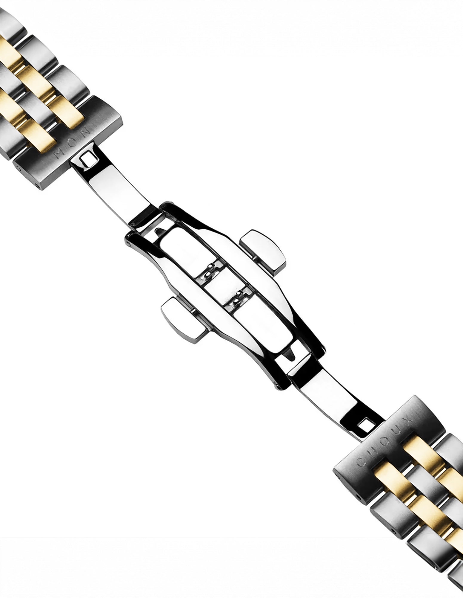 Rendezvous Silver Watch - Two Tone 5 Link