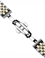 Rendezvous Silver Watch - Two Tone 5 Link
