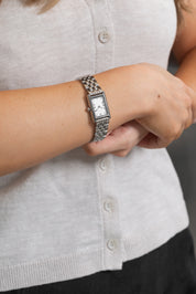 Rendezvous Silver Watch - 5 Link Bracelet