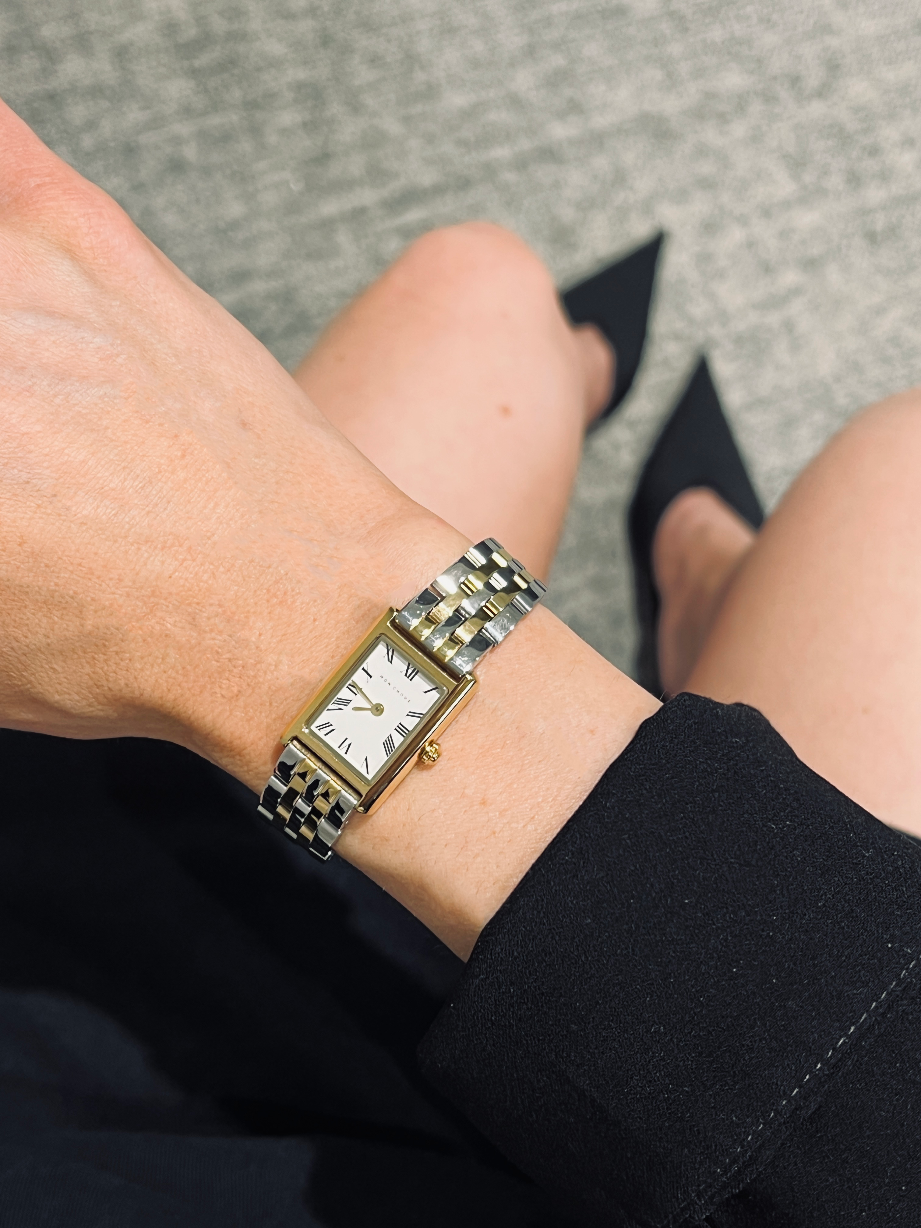 Rendezvous Gold Watch - Two Tone 5 Link