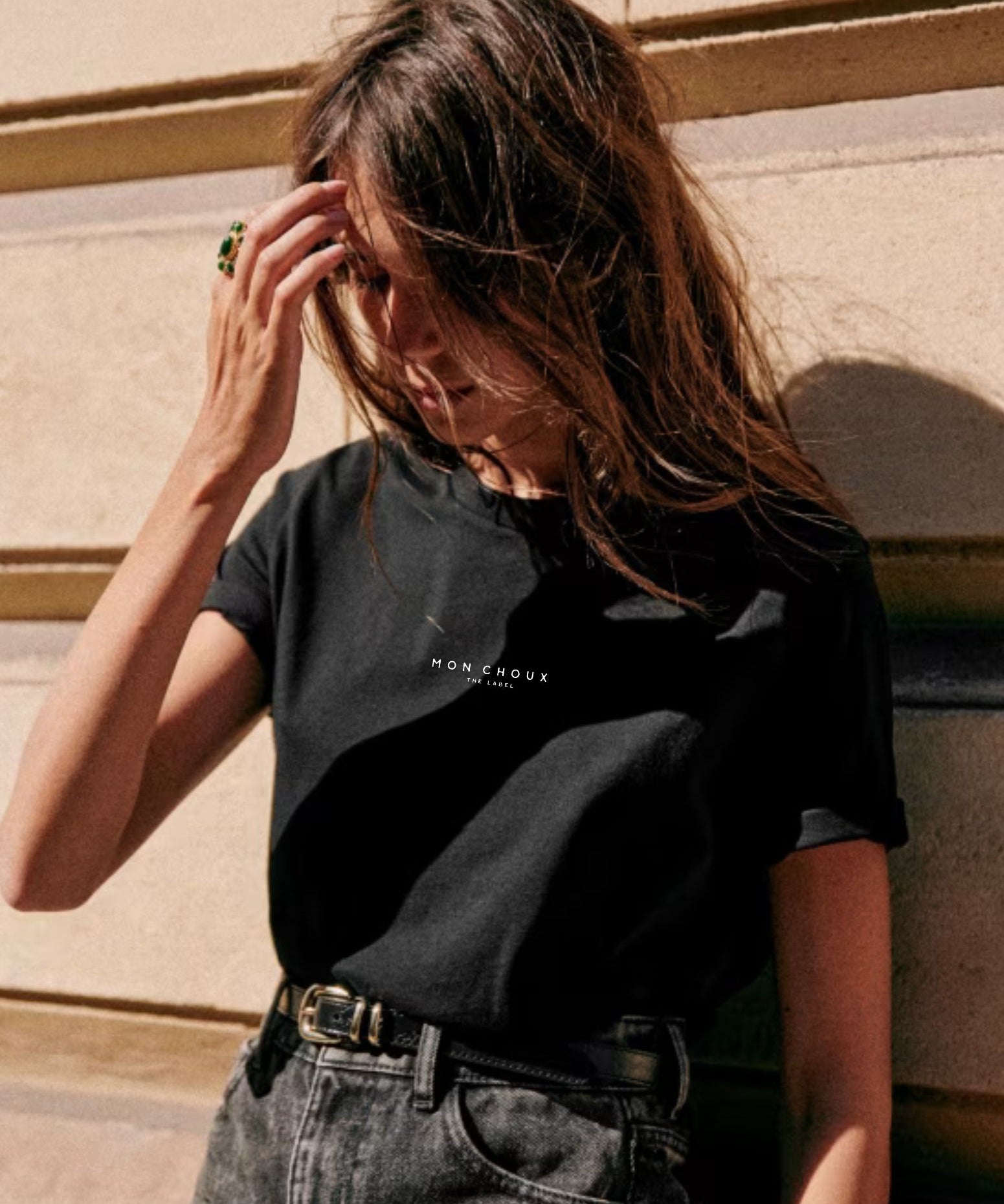 Women's Rolled Sleeve Tee