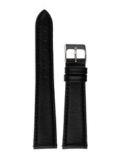 Rendezvous Silver Watch - Noir Sustain Leather