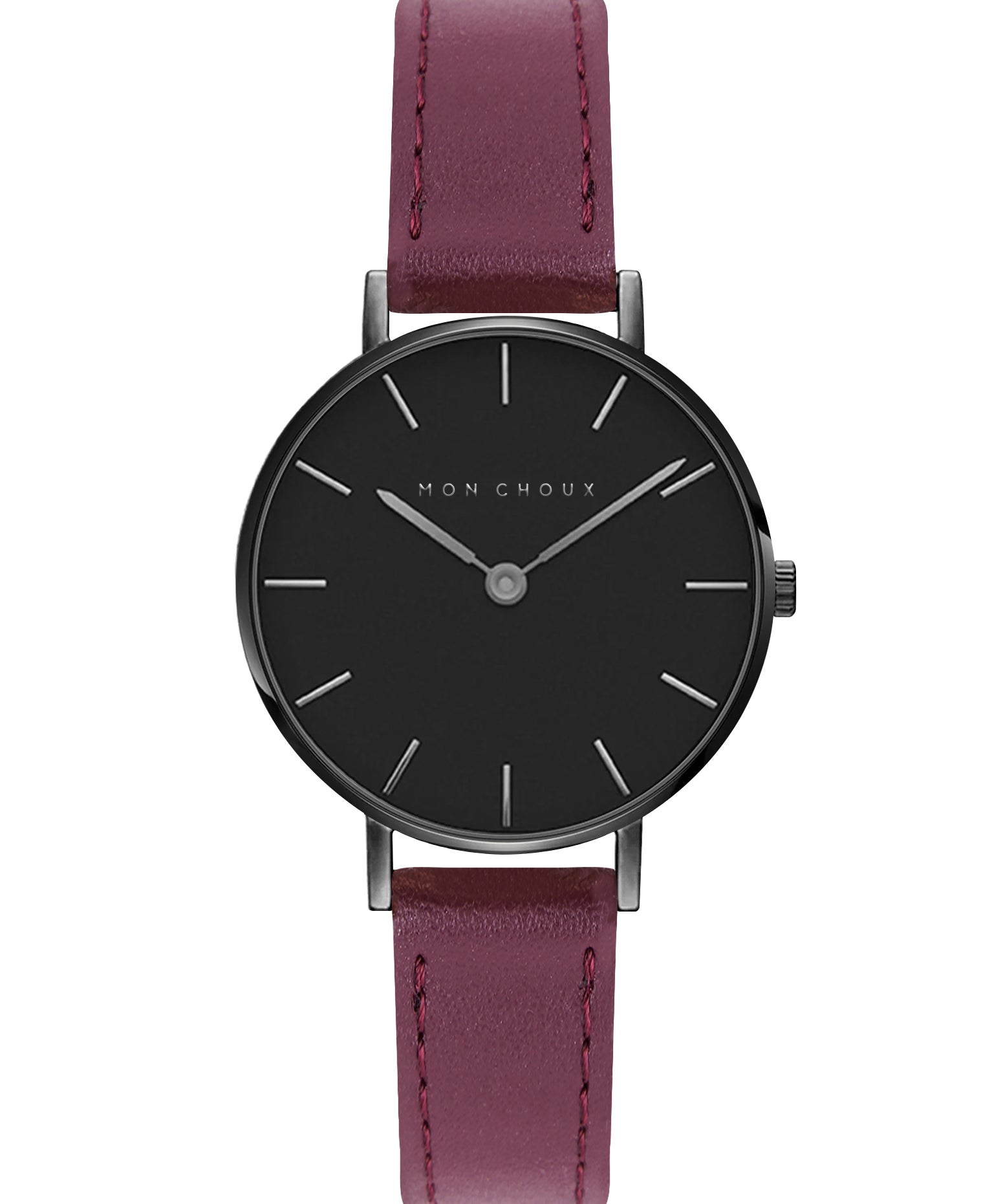 MonChoux_L_Essential_matte_black-black_36mm_watch_burgundy_vegan_leather_grape_strap.jpg