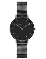 L'Essential Matte Black Watch - Mesh