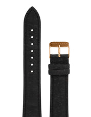 Classic White/Rose Gold - Black Cork Leather