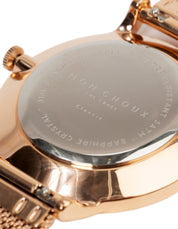 Classic Rose Gold Watch - Mesh