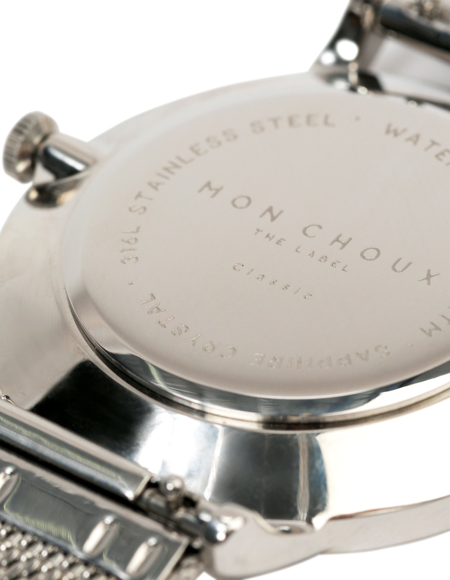 Classic Silver Watch - Mesh