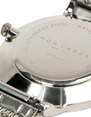 Classic Silver Watch - Mesh