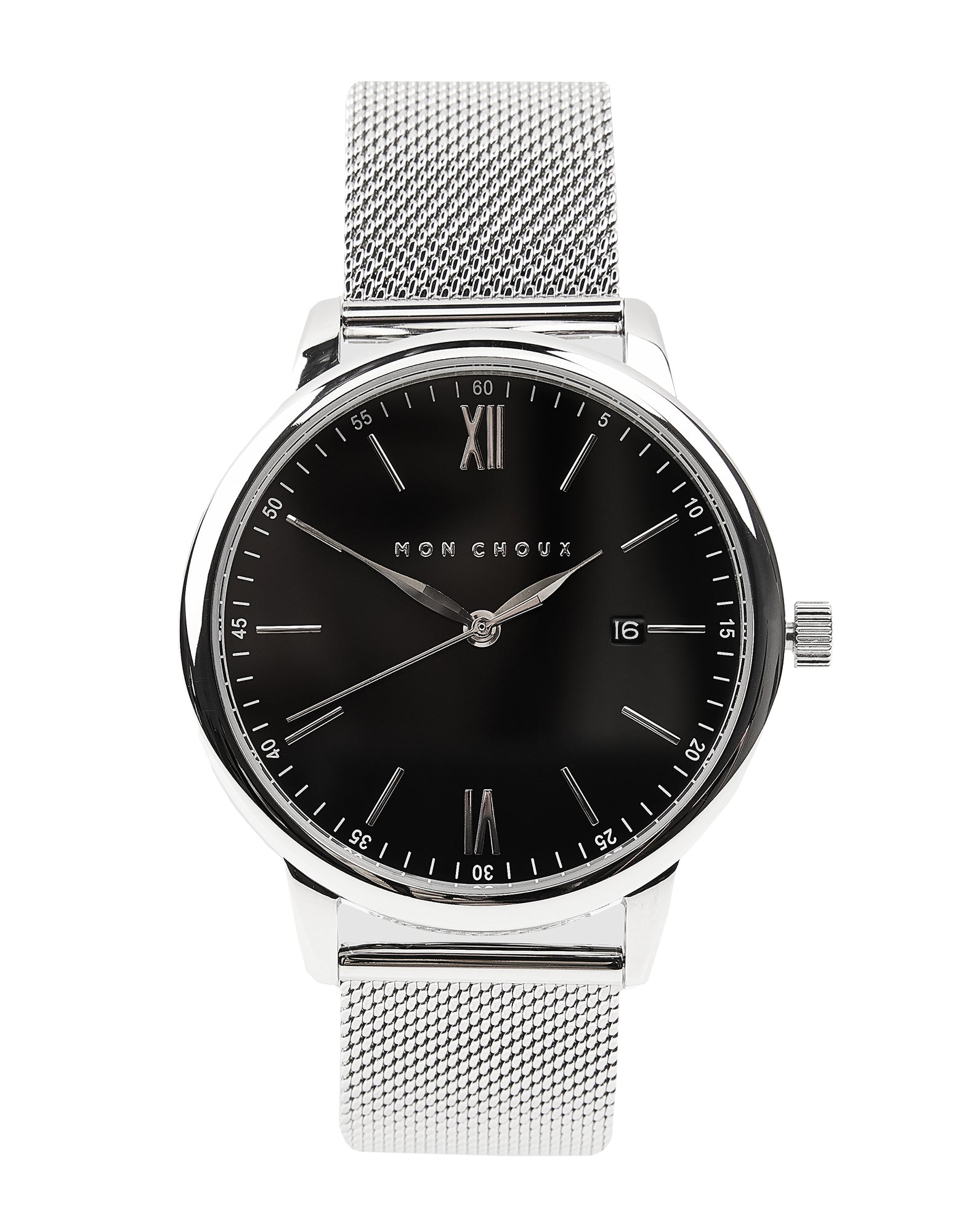 Homme Noir/Silver - Mesh
