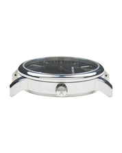 Homme Noir/Silver - Noir Grape Leather