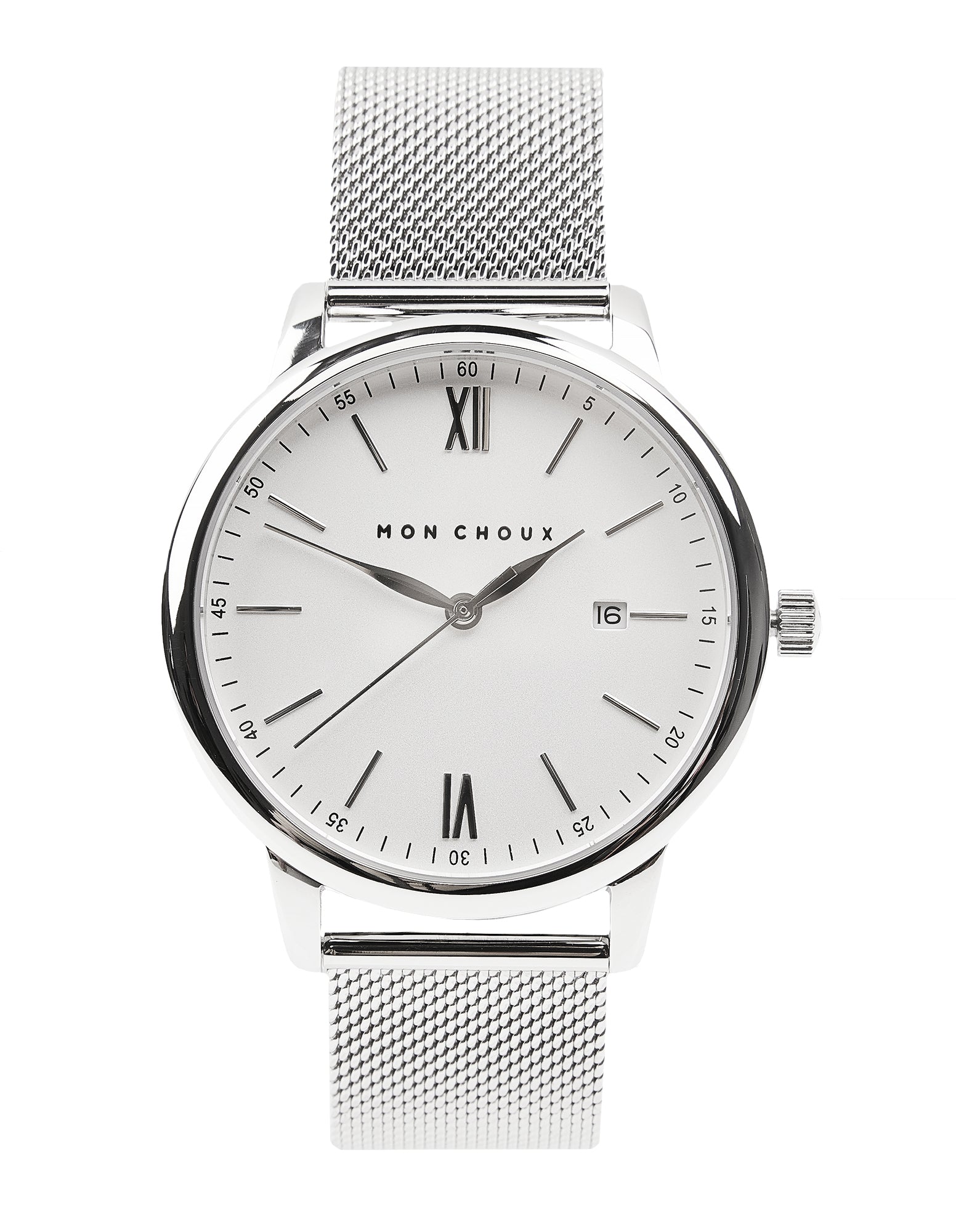Homme White/Silver - Mesh