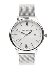Homme White/Silver - Mesh