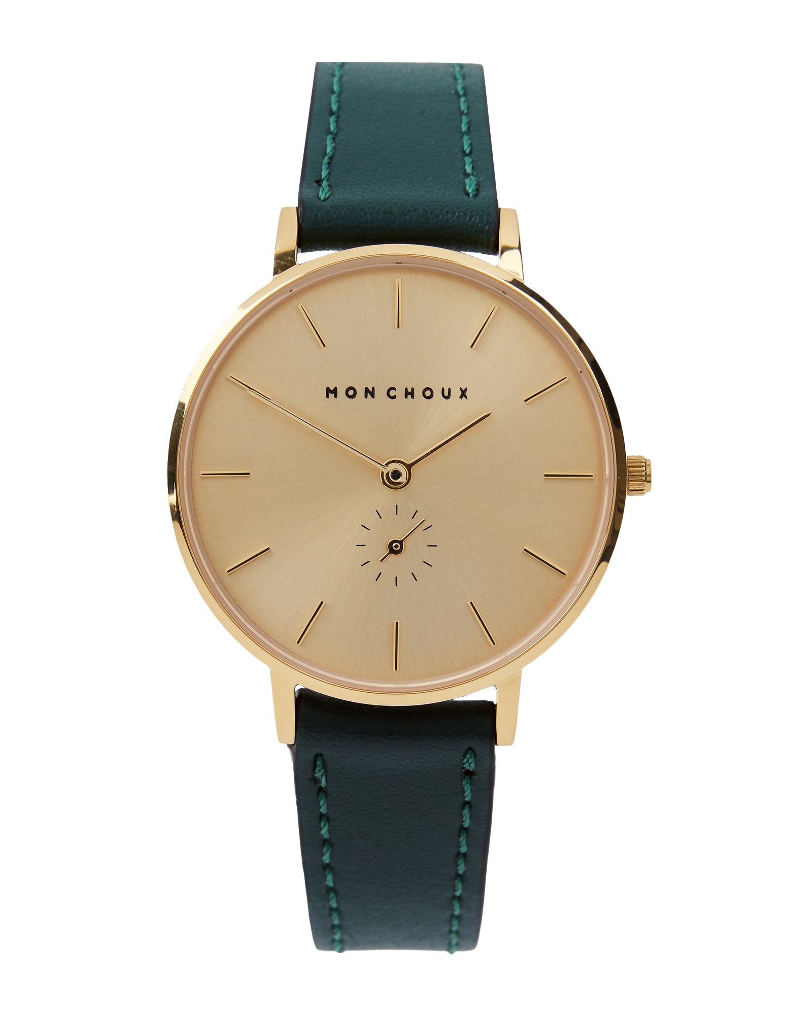 Lille Gold Watch - Vine Grape Leather