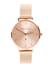 Lille Rose Gold Watch - Mesh