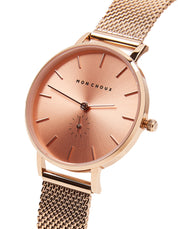 Lille Rose Gold Watch - Mesh