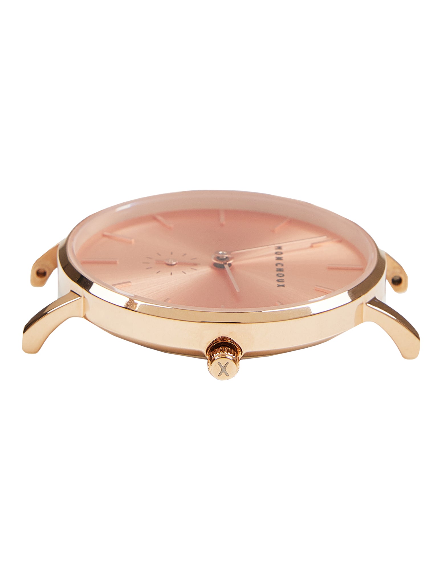 Lille Rose Gold Watch - Vine Grape Leather