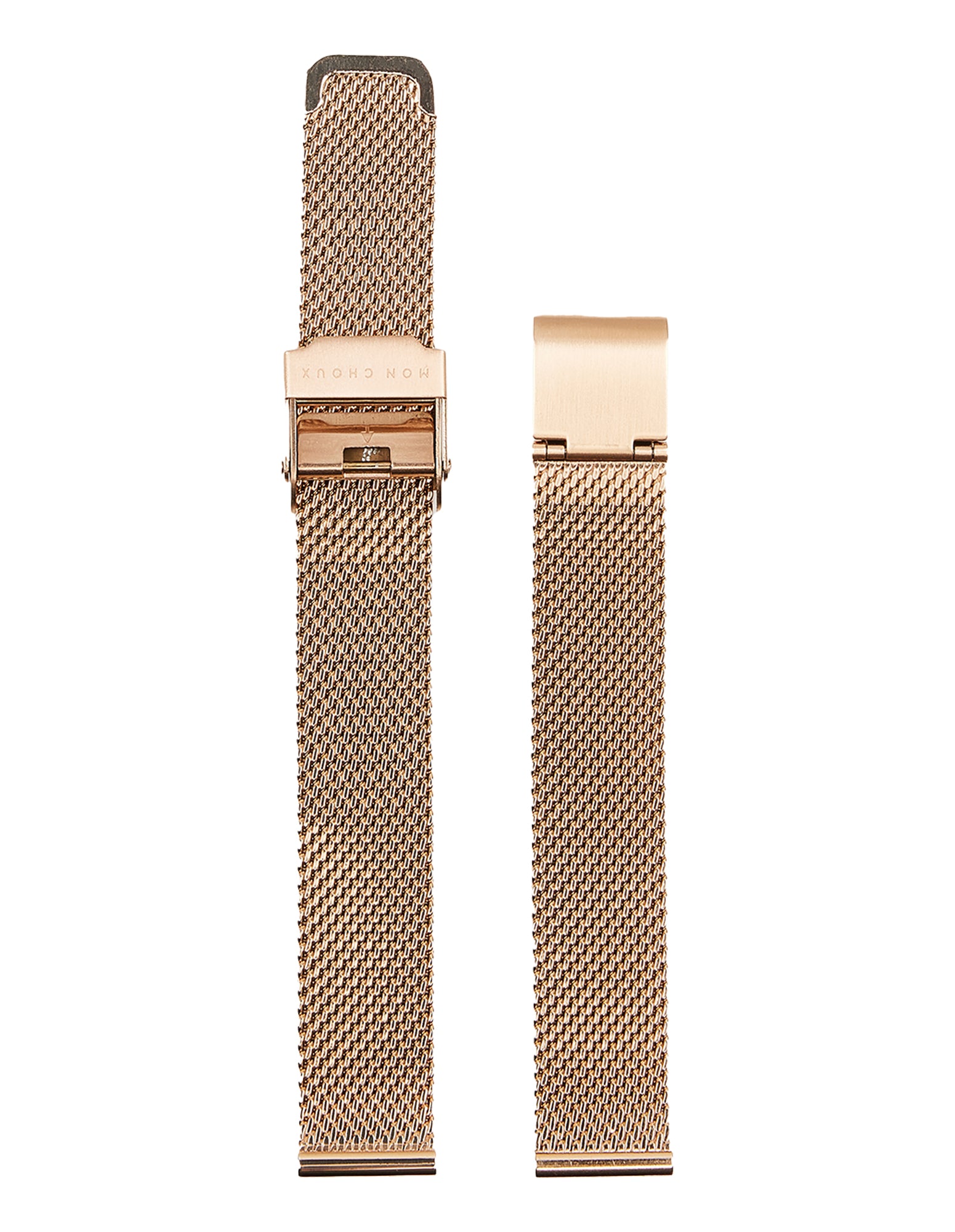 14mm Watch Strap - Rose Gold Mesh