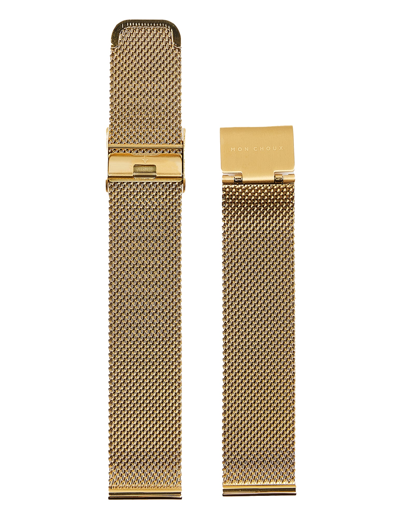 18mm Watch Strap - Gold Mesh