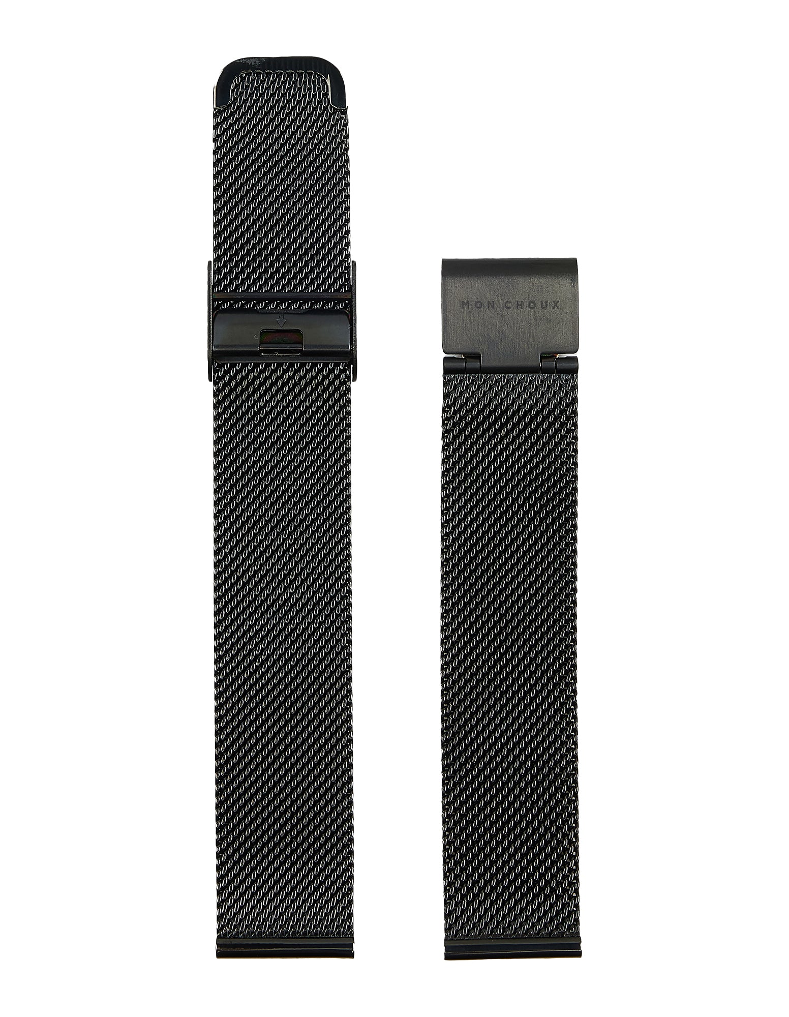 18mm Watch Strap - Noir Mesh