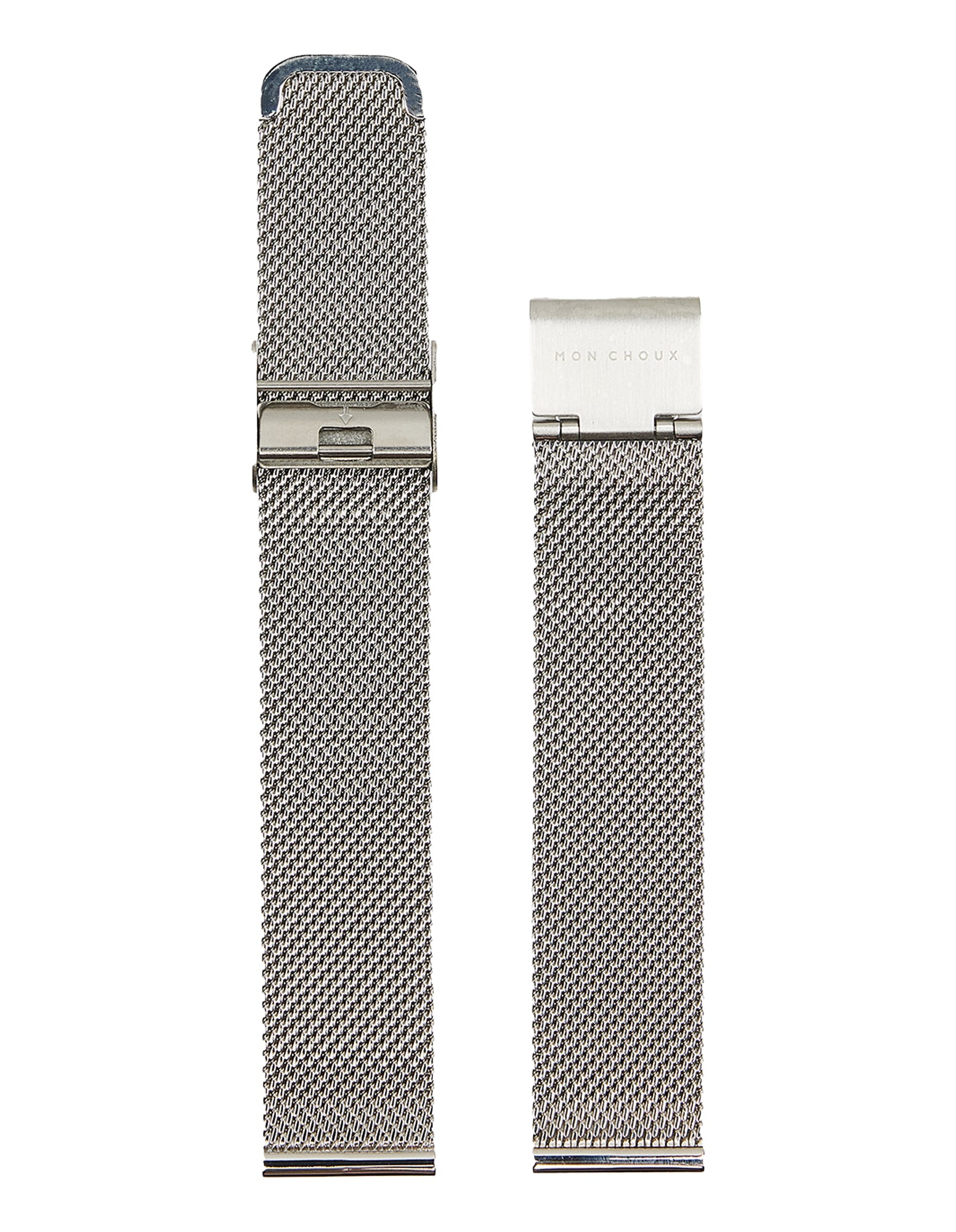 18mm Watch Strap - Silver Mesh