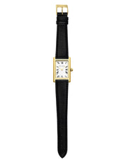 Rendezvous Gold Watch - Noir Sustain Leather