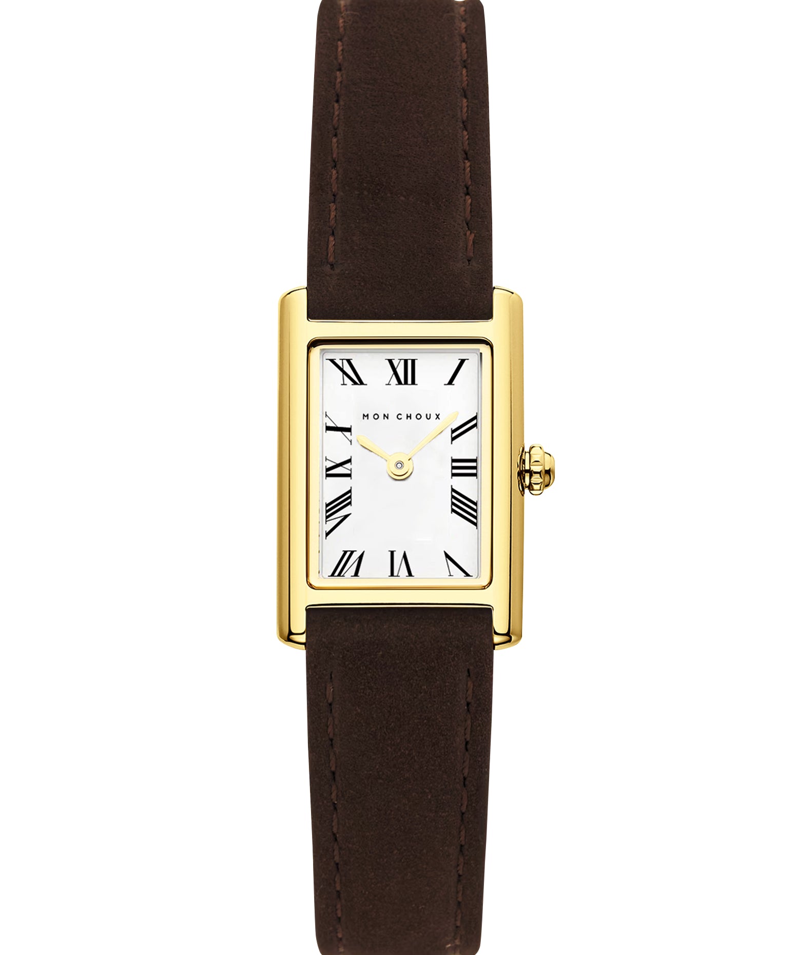 MonChoux_Rendezvous28mmgoldrectanglewatch_chocolatesuede_front.jpg