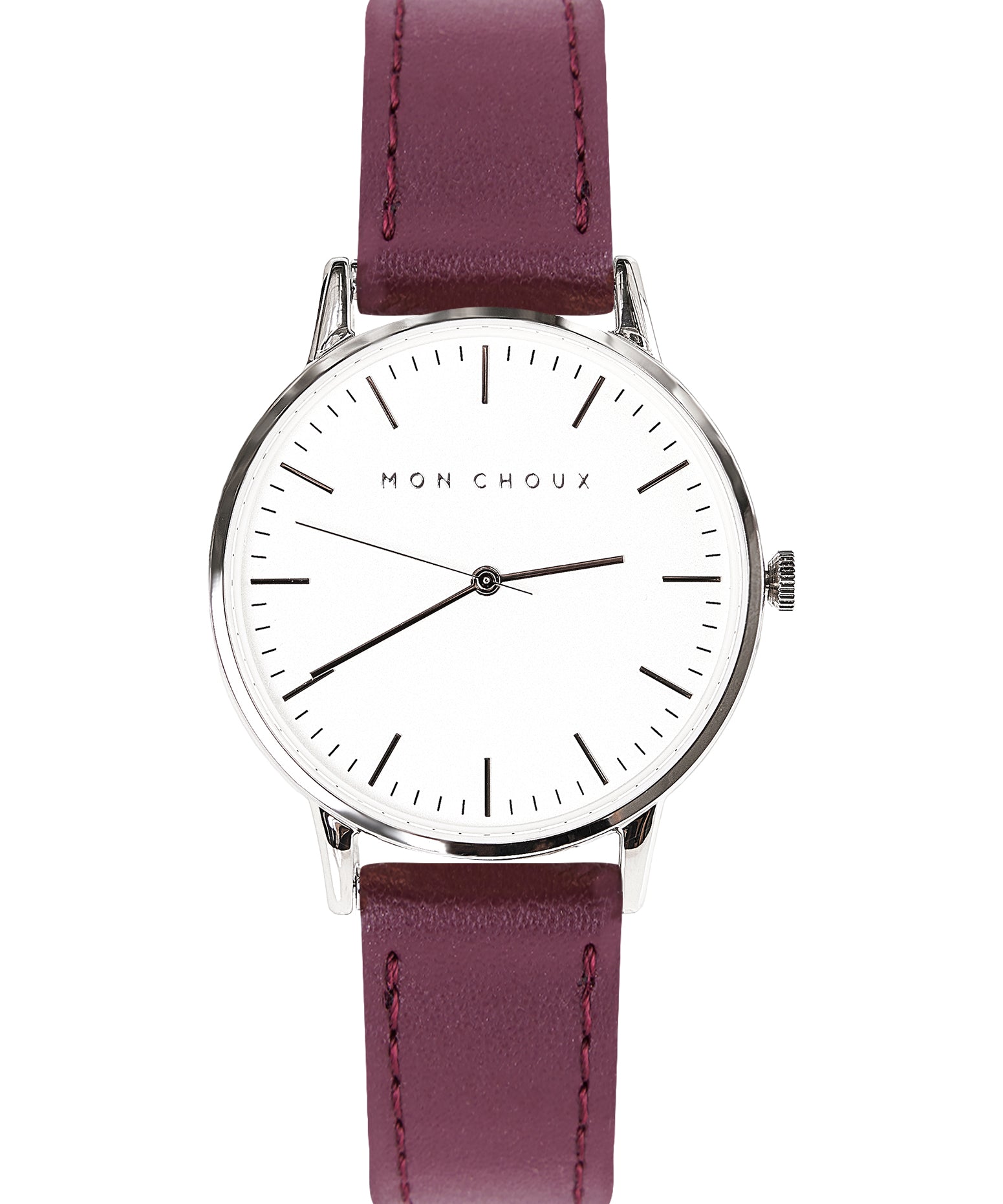MonChoux_classic_collection_-_burgundy_vegan_leather_grape_strap_-_silver.jpg