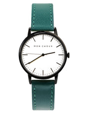 Classic White/Noir - Vine Grape Leather
