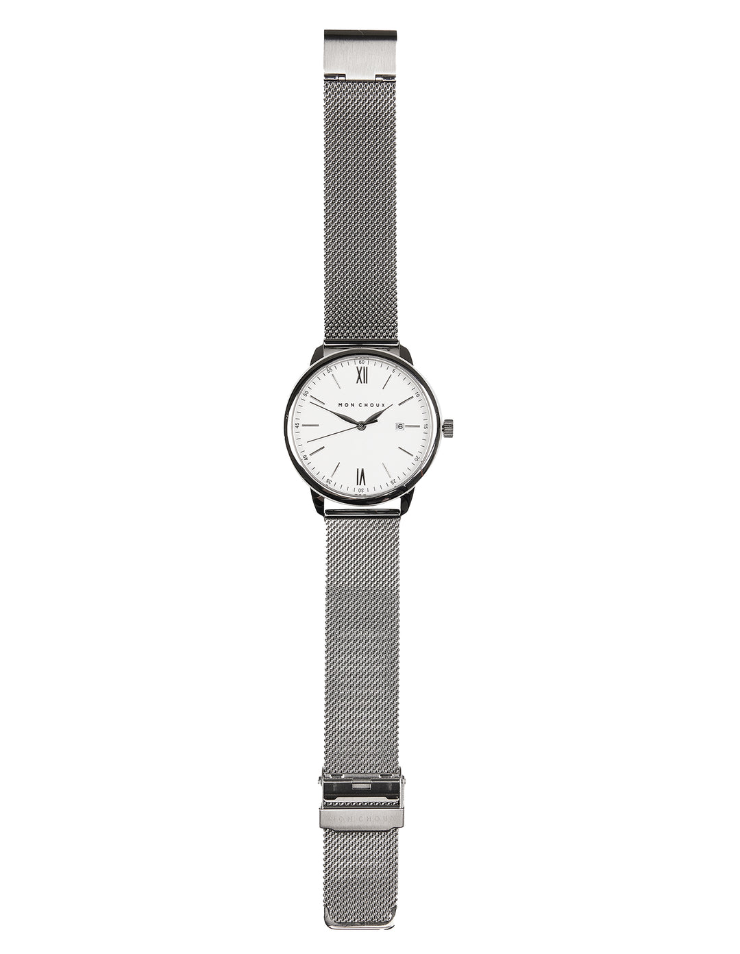 HOMME - WHITE/SILVER - SILVER MESH
