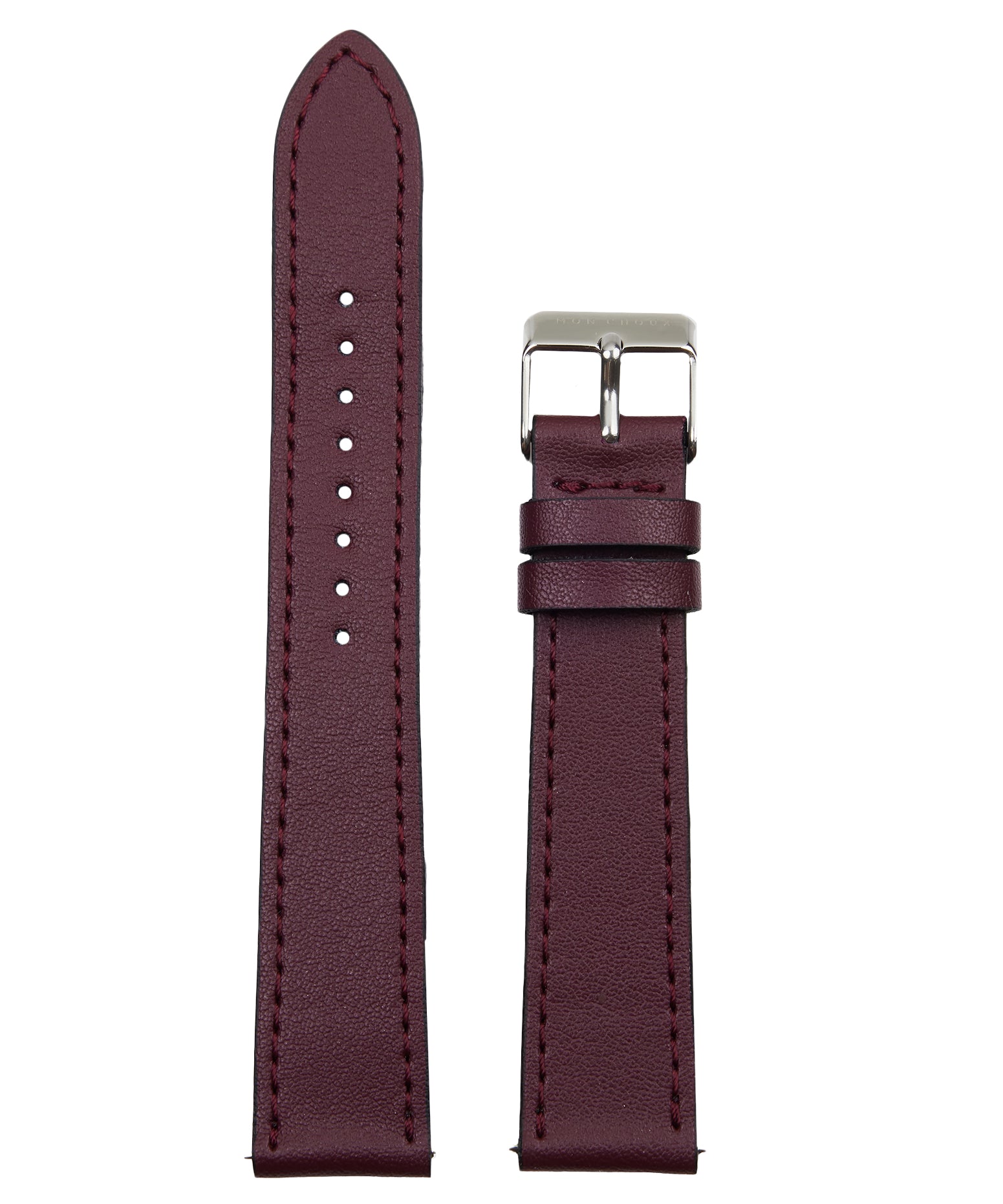 Mon_Choux_ProductImage_WatchStrap18mm_Vegeaburgundy_SilverBuckle.jpg