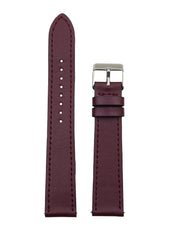Classic White/Silver - Burgundy Grape Leather