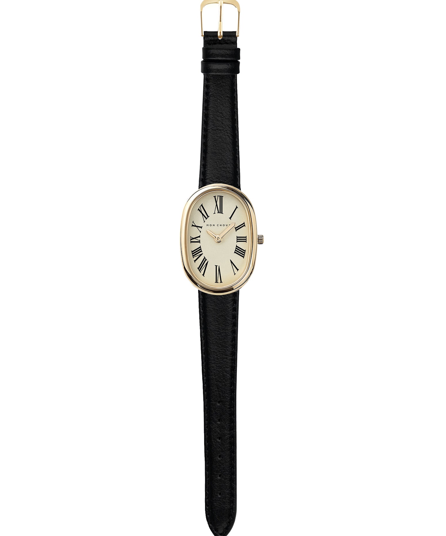 Mon_Choux_Product_image_Fleur_white-gold_black_leather_watch_strap_23mm_vintage_oval_watch_straight.jpg