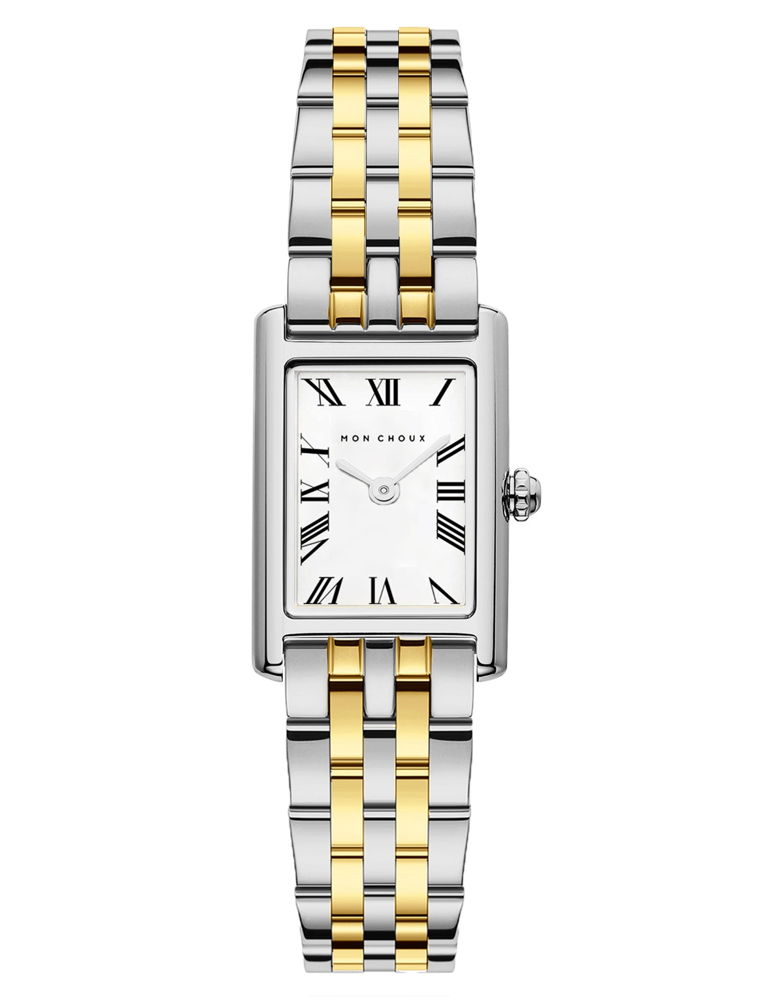 Rendezvous Silver Watch - Two Tone 5 Link